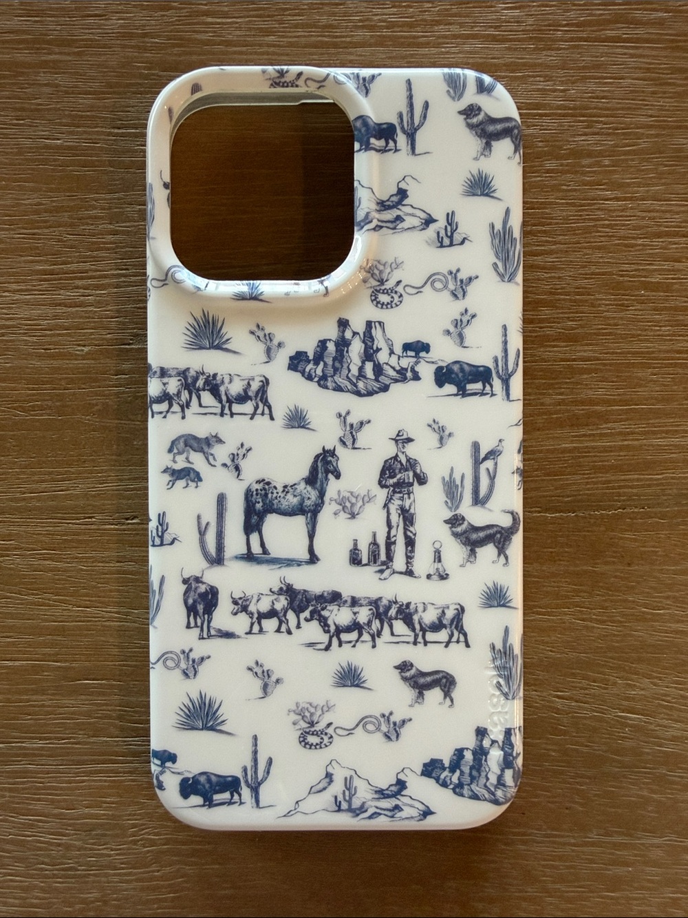 Casely iPhone 15 Pro Max Phone Case - Wild West Adventure/Desert. Super Cool